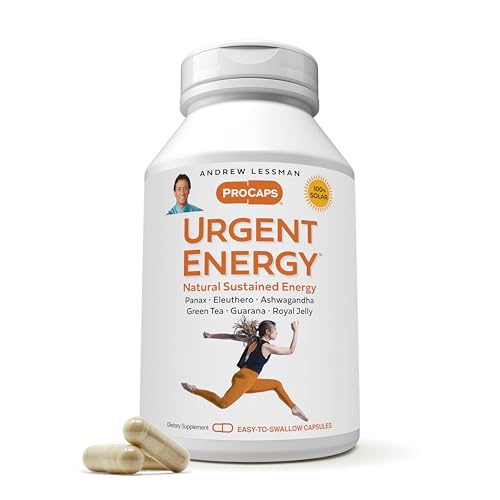 ANDREW LESSMAN Urgent Energy 60 Capsules - Provides a Safe, Healt...