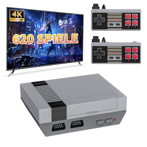 Tihokile Klassische Retro Handheld Spielkonsole, Unterstützt TV- ...