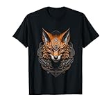 Zorro Animal Arte Gráfico Camiseta