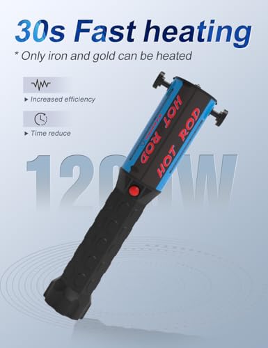 Pakowin Induktions-Heizgerät zur Schraubenentfernung - 1100W, 220V Handgehaltenes Magnetinduktions-Heizgerät mit 8 Spulen und tragbarem Werkzeugkasten