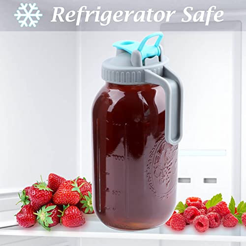 Gmsweet Mason Jar Cold Brew Coffee Maker 64 Oz (2 Quart) Wide Mouth Cold Brew Pitcher With Brew Filter For Coffee, Iced Tea, Sun Tea, Lemonade #TOP4