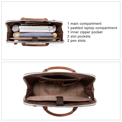 CLUCI Small Crossbody Purses for Women with Leather Briefcase for Women3