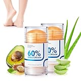 NIZENTA Foot Care Urea Cream Stick 60% Urea Deeply Moisturising with Rapid Absorption Nourishes Dry Skin Removes Dead Skin Suitable for Feet, Knees and Elbows 40g*2