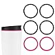 BOXOB 6stk Teilige Ersatz-Silikondichtung für Owala Smoothsip, Auslaufsicherer Dichtungsersatz Kompatibel mit Owala Smoothsip 12oz/20oz Slider Isoliertem Edelstahl-Kaffeebecher