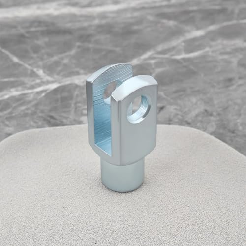 Briny River 2 Stück M10 x 1,5 Luftzylinder-Gabelkopf Ende 52 mm Rechtshänder Innengewinde Y-Stecker für elektronische Automatisierungsgeräte