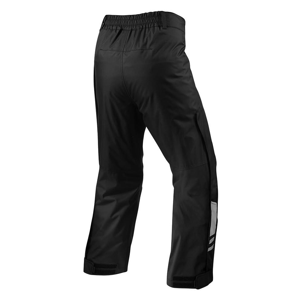REV'IT! Revit Nitric 4 H2O Pantaloni da pioggia moto, nero, XL