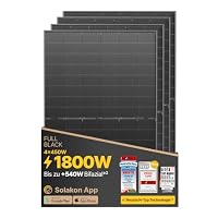 Solakon – Solakon Solarpanel 450W, Bifazial Glas-Glas N-Type Solarmodu