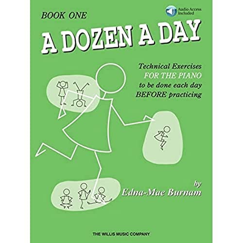 A Dozen A Day - Book 1 by Edna-Mae Burnam | Beg... 1458419754 Book Cover