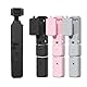 BRDRC Pocket 3 Silikonhülle, Schutzhülle, Objektivschutz, kratzfeste Hülse, kompatibel mit DJI OSMO Pocket 3 Creator Combo Zubehör (Schwarz)