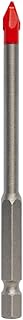 Diablo Hard Tile & Stone Carbide Tipped Drill Bit - Ideal For Hammer and Rotary Drills - 3/16" Diameter, Hex Shank, 3-1/2" Length - DMANSP1020