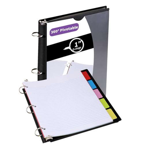 Carnet de notes 3 anneaux pour ne plus perdre vos feuilles volantes et trier vos dossiers