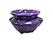 4" Lilac Ruffle Shaped Self Watering Planter