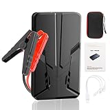 BLY-JGL Starthilfe Powerbank 12V 600A Spitze ASUNCELL Auto Starthilfe Batterie Booster 27000mAh Auto Starter Powerbank Tragbar Jump Starter Power Pack für bis zu 5,0L Benzin- und 2,0L Dieselmotoren