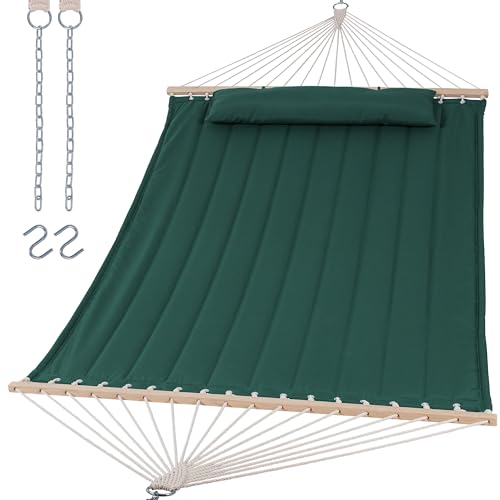 Image of SUNCREAT Replacement Hammock for Stand, 475 lbs Capacity, Dark Green