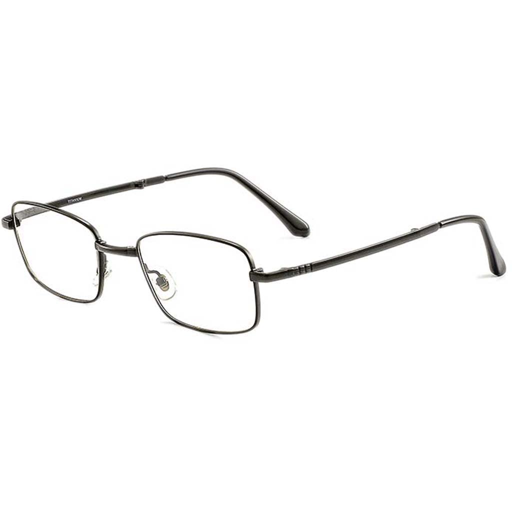 WZX Hochauflösende Falt-Halbrahmen-Lesebrille Ultraleichte Anti-Blaulicht-Brille für mittlere und ältere Menschen Leichte Lesebrille Metallbrille - Anti-Blaulicht-Brille für Herren