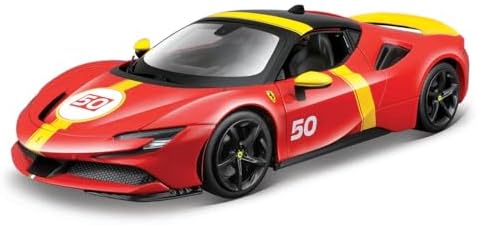 Bburago 1:18 Ferrari R&P SF90 Stradale Assetto Fiorano, Red #50