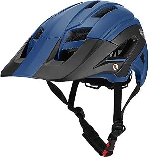 Lixada Adult Bike Helmet 16 Vents Lightweight Mountain Bike Helmet with Detachable Visor