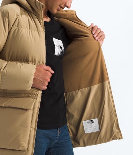 Image of THE NORTH FACE Kids' North Down Fleece-Lined Short Parka | 600 Fill Recycled Waterfowl Down Insulated, Water Repellent