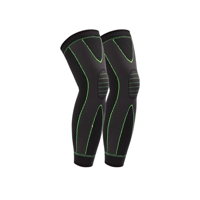Nylon Knitted Breathable Lengthened Knee Pads Soft for Men and Women