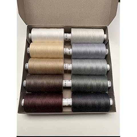 Coats Moon Neutral Mix Sewing Thread Box Cover