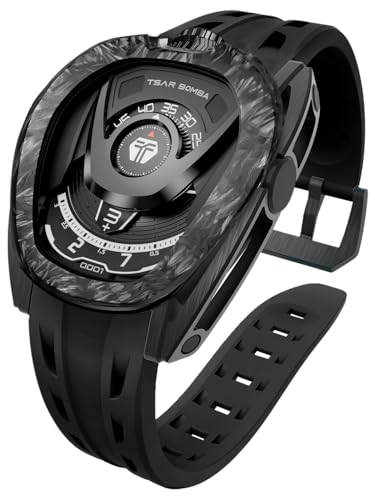 Image of Tsar Bomba Reactor Series Automatic Watch + Bezel Set | Futuristic Multi-Dial Time Display | Asymmetrical Case