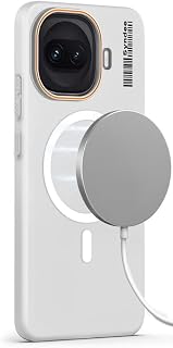Mr. Case Back Cover for iQOO 15R 5G Sleek Frosted Translucent Back Only Compatible with Wireless Magnetic Accessories | An... Price In India