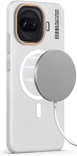 Mr. Case Back Cover for iQOO 15R 5G Sleek Frosted Translucent Back Only Compatible with Wireless Magnetic Accessories | An...