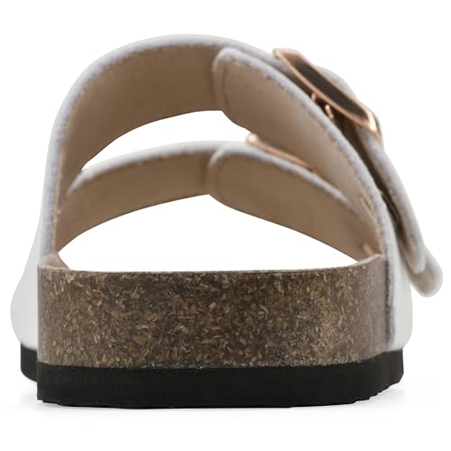 Image of WHITE MOUNTAIN Kids Girls' Helga Slide Footbed Sandal
