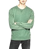 - Pull-over à col arrondi en demi-point - Détail triangle sur l'encolure