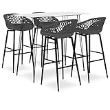 Les tabourets de bar ont un siège ergonomique avec un dossier bas intégré avec un aspect de maille