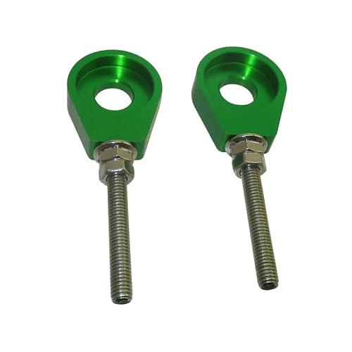 Aiomhao Billet Aluminum Chain Adjusters Tensioner For Kawasaki KLX110 Honda CRF50 CRF70 CRF110 CRF125 Z50J Swingarms Pit Dirt Bike