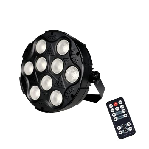 Par Lights,Sound Activated DMX Party Lights,Up Lighting Led Stage Lights,Disco Light Washing Wall Light- for Concert,Wedding,Club,Church,Performance Light