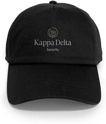 CafePress Kappa Delta Primary Logo Colored Sorority Adjustable Baseball Cap