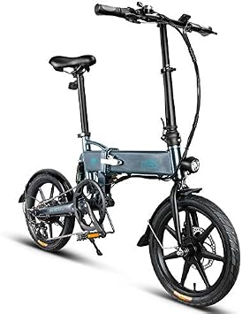 FIIDO D2S Folding Electric Bikes for Adults Men Women Ebike Bicycle Urban  Commuter Bike Scooter with Seat, 3 Riding Mode \u0026 6-Speed Transmission, 250W  Motor, 36V 7.8Ah Battery, 25km/h Grey【UK STOCK】 :