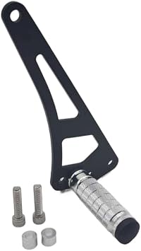 Stunt Pedal Foot Lock for Compatible E-Ride Pro SS 2.0 and 3.0 BicyclesSliver Black