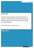 Wissenschaft in fiktionalen TV Formaten   Analyse und Vergleich der Darstellung von Wissenschaft in den Fernsehserien 
