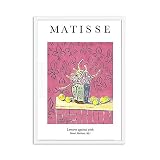 Henry Matisse peinture abstraite affiches et impressions vintage poisson rouge art mural musée photo sans cadre peinture sur toile A 20x30 cm