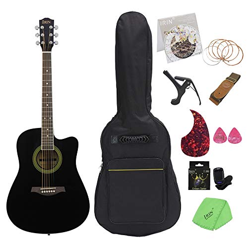 JTRHD Guitare Acoustique Manquant d’angle Lumineux Folk Guitar Body Barrel pour Adultes et Enfants (Couleur : A, Size : 41 inches) - Les Beatles, Paul McCartney, John Lennon, RIngo Starr, George Harrison JTRHD Guitare Acoustique Manquant d'angle Lumineux Folk Guitar Body Barrel pour Adultes et Enfants (Couleur : A, Size : 41 inches)