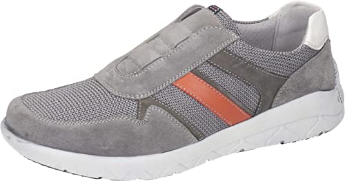 Manitu Herren Manitu Slipper Hausschuh, Grau, 43 EU