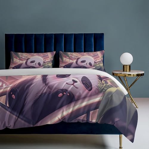 Parure de lit enfant 200x200 cm avec impression 3D et 2 taies d'oreiller - 6