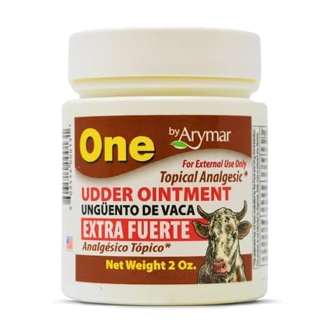 Arymar Udder Ointment (Ugento De Vaca) - Topical Analgesic Cream for Muscle & Joint Relief 2oz Cover