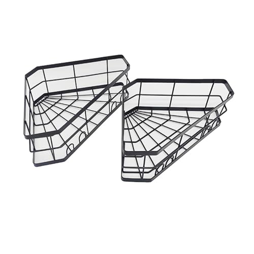 Scaffale angolare salvaspazio per doccia con soluzione di stoccaggio a prova di umidità per articoli da toeletta in casa o servizi igienici pubblici mensola angolare del bagno