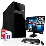 Systemtreff PC mit aktuellem und schnellen AMD FX-4100 Quad-Core Prozessor mit 4 x 3,8 GHz Turbotakt ausgestattet, sowie 8GB DDR3 1600 MHz RAM für schnelles und zuverlässiges Arbeiten. Genug Performance und Arbeitsspeicher, um den PC schnell zu booten und Office arbeiten sowie Multimediaanwendungen schnell und sauber zu erledigen.