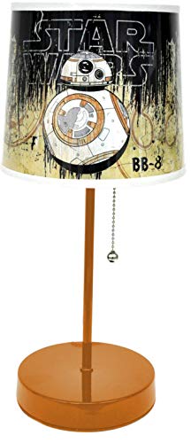 Disney Star Wars BB8 Table Lamp, Black, 20"