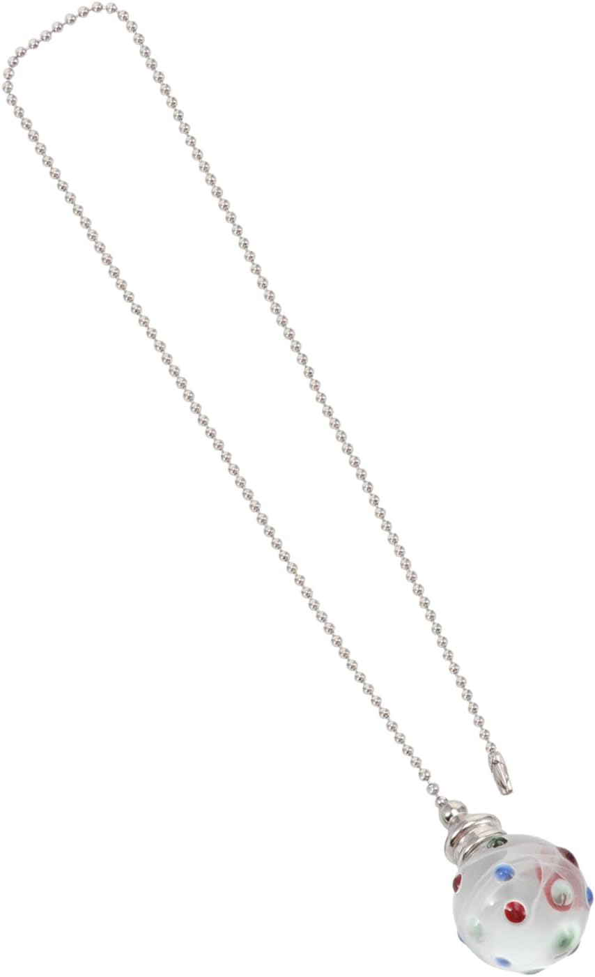 ARTIBETTER Crystal Charm Pendant Chain 50cm Length Ceiling Fan Pull Chain Decorative