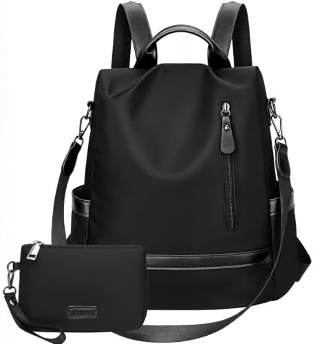 Eshow Backpack Womens Anti Theft with Purse, Ladies Rucksack Fash...