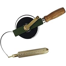 Oil Tank Gauging Tapes Fuel Measuring Device with Carbon Steel Tape & Brass Graduated Plumb Bob 5M only in Metric no FT