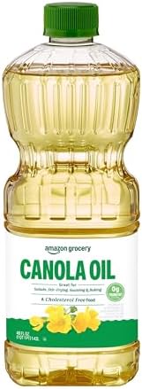 Amazon Grocery, Canola Oil, 48 Fl Oz (Previously Happy Belly, Packaging May Vary)