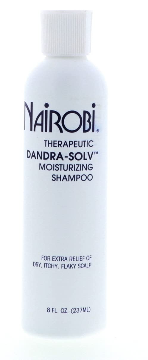 Therapeutic Dandra-Solv Moisturizing Shampoo for Unisex By Nairobi, 8 Ounce