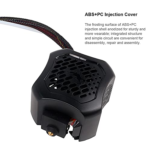 ENOMAKER Creality Original Ender 3 V2 Extrusora Montada Mk8 Hotend Kit Conjunto Completo de Substitu